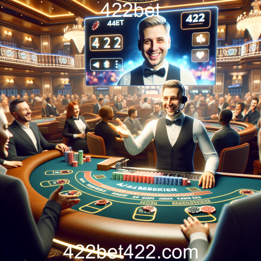 A Emoção do Cassino ao Vivo no 422bet